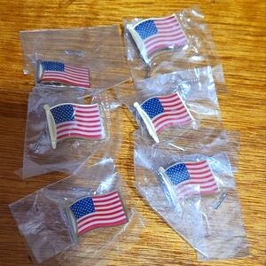 Brand New American Flag Pins! 🇺🇸 4TH OF JULY HOLIDAY